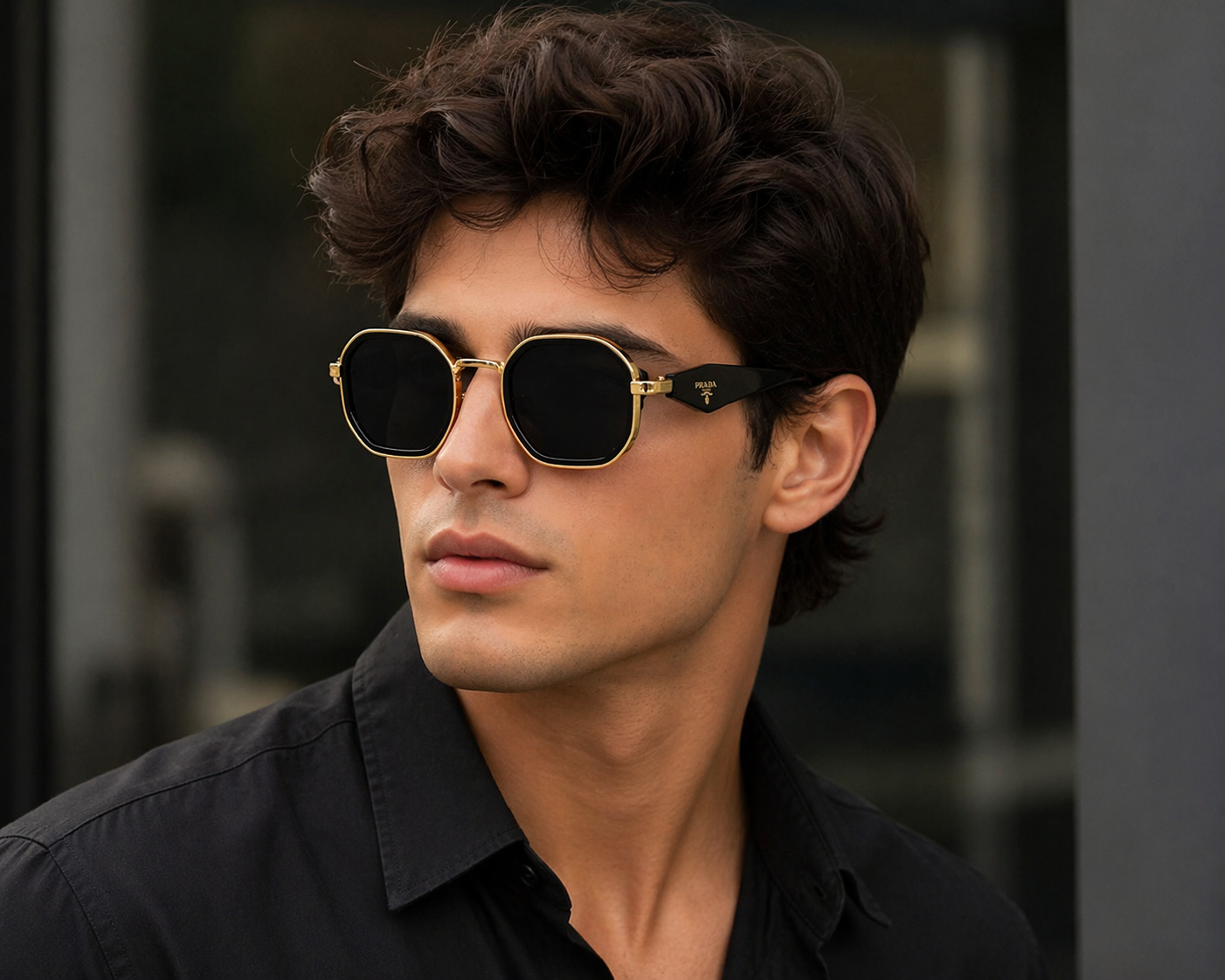Prada Luxury Gold Black