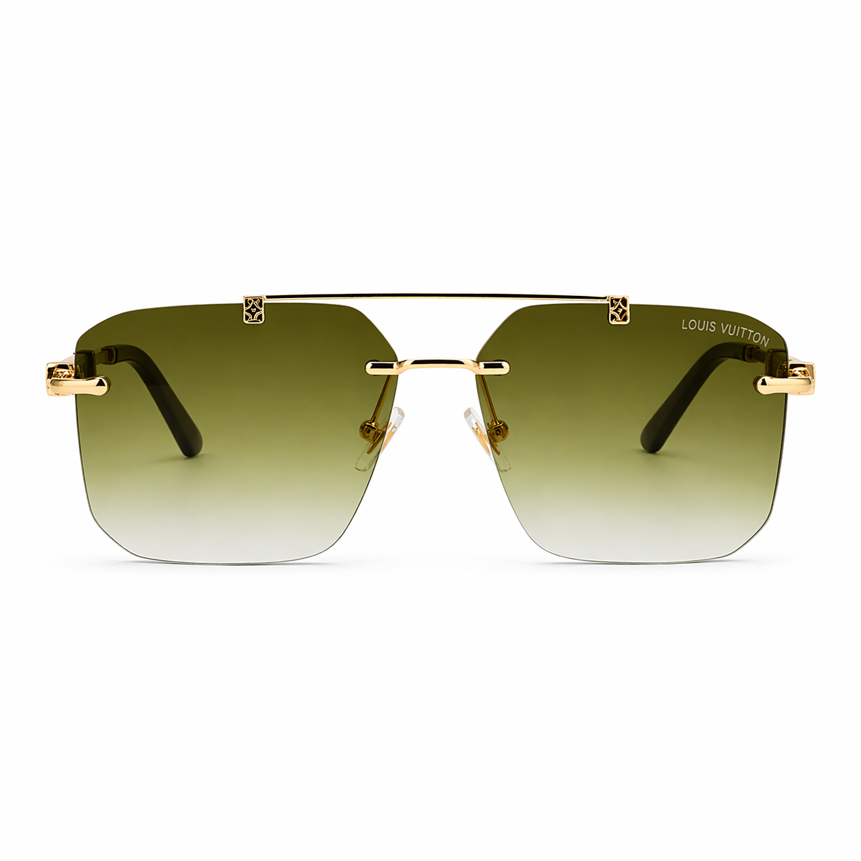 Louis Vuitton Luxury Gold Brown