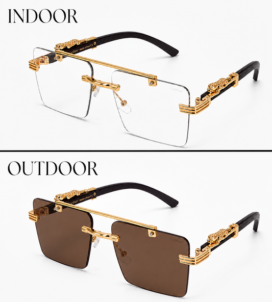 Magic Glasses - 1026 Gold Brown