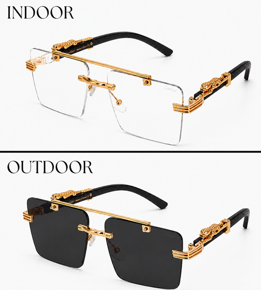 Magic Glasses - 1026 Gold Black