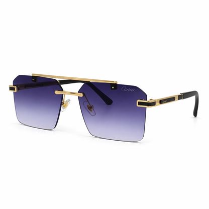 Cartier Luxury Gold Blue