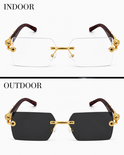 Magic Glasses - 1017 Gold Black