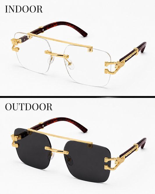 Magic Glasses - 108 Gold Black