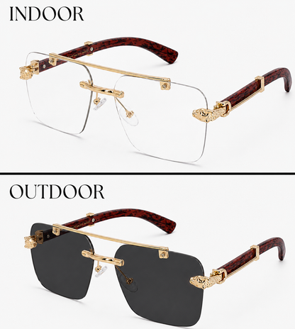 Magic Glasses - 1027 Gold Black