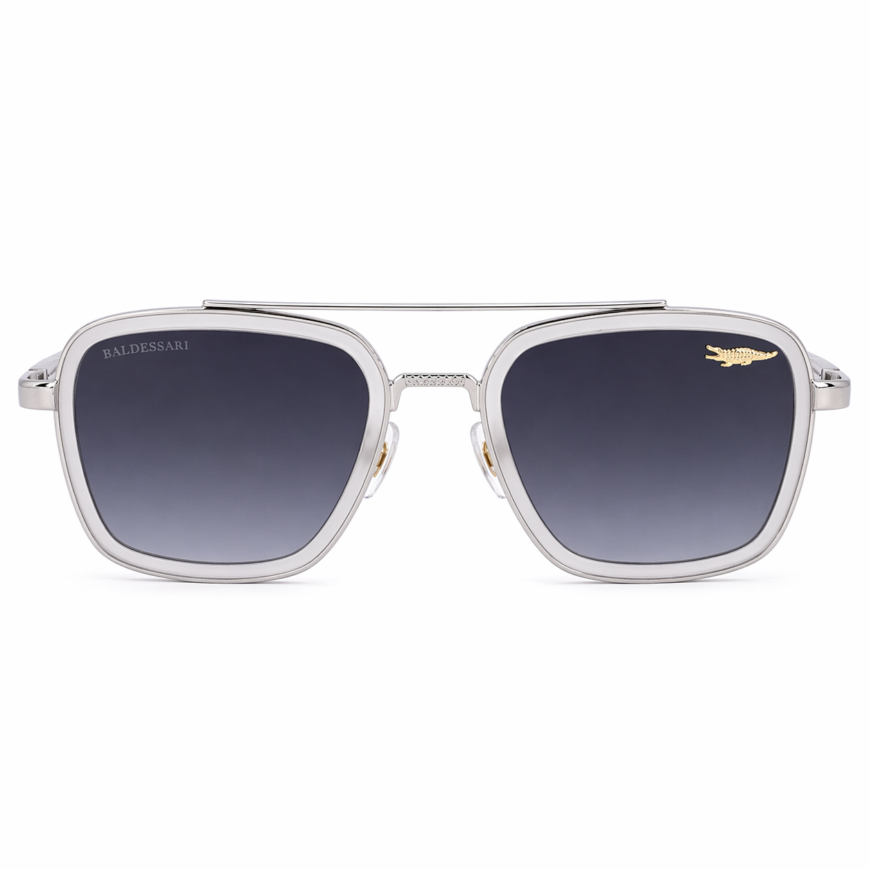 Lacoste Luxury Silver White