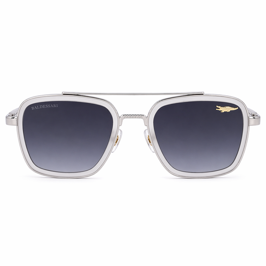 Lacoste Luxury Silver White